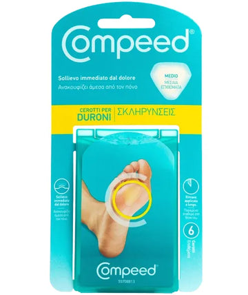 Compeed Επιθέματα για Σκληρύνσεις 6 Τεμάχια